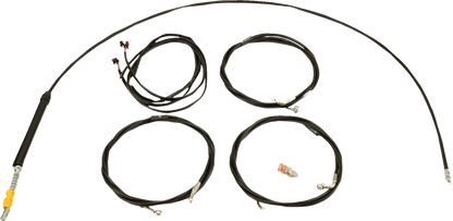 La Choppers Complete 12"-14" Handlebar Cable Kit for 2023-2026 Harley Touring