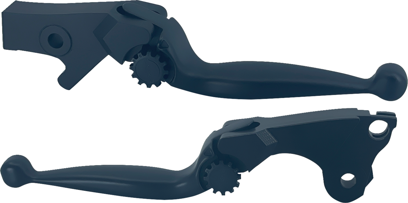 PSR Black Adjustable Journey Handlebar Lever Set fits 2022-2024 Indian Chief