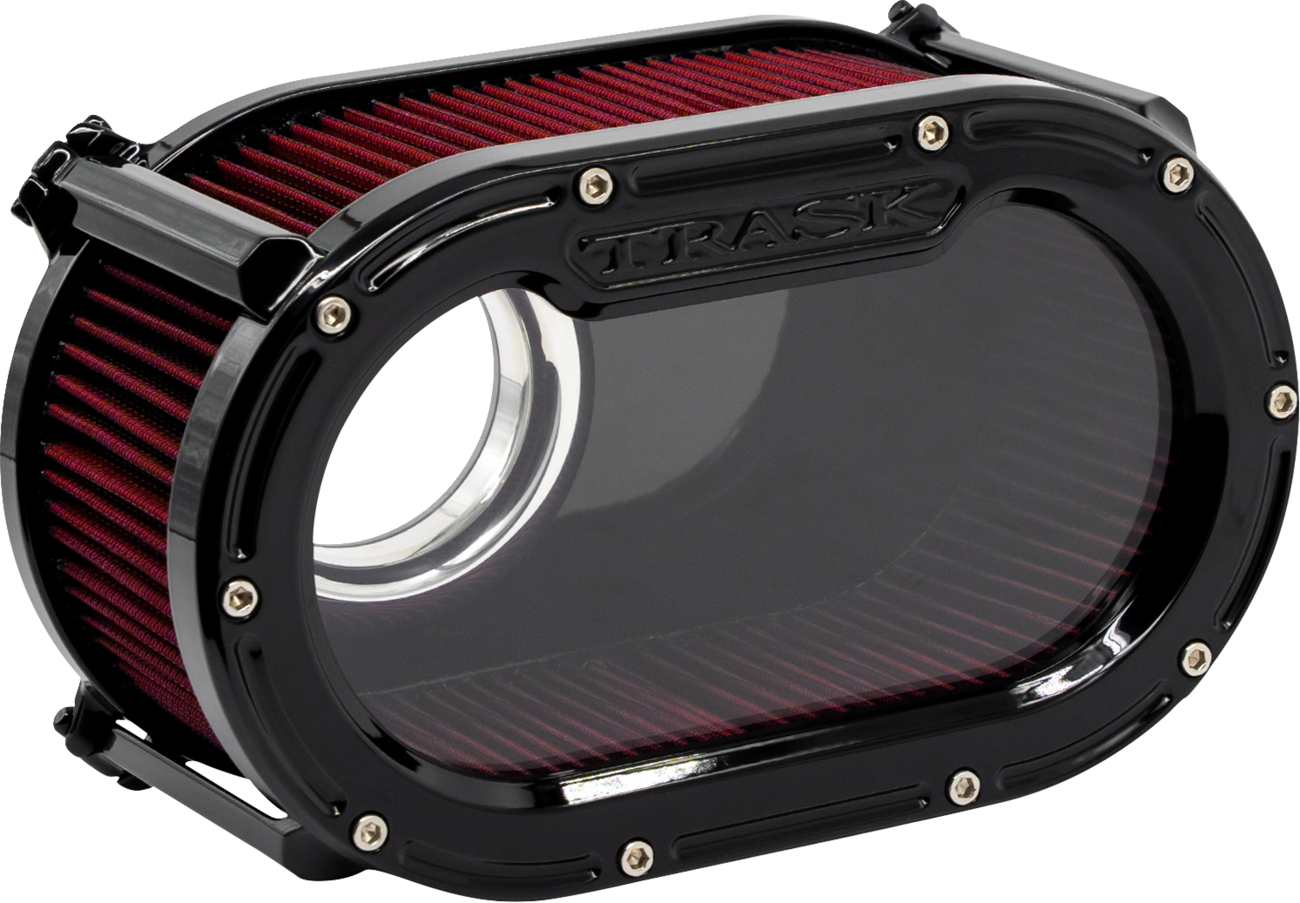 Trask Big Papi High-Flow Black Air Filter for 2023-2026 Harley Touring Softail