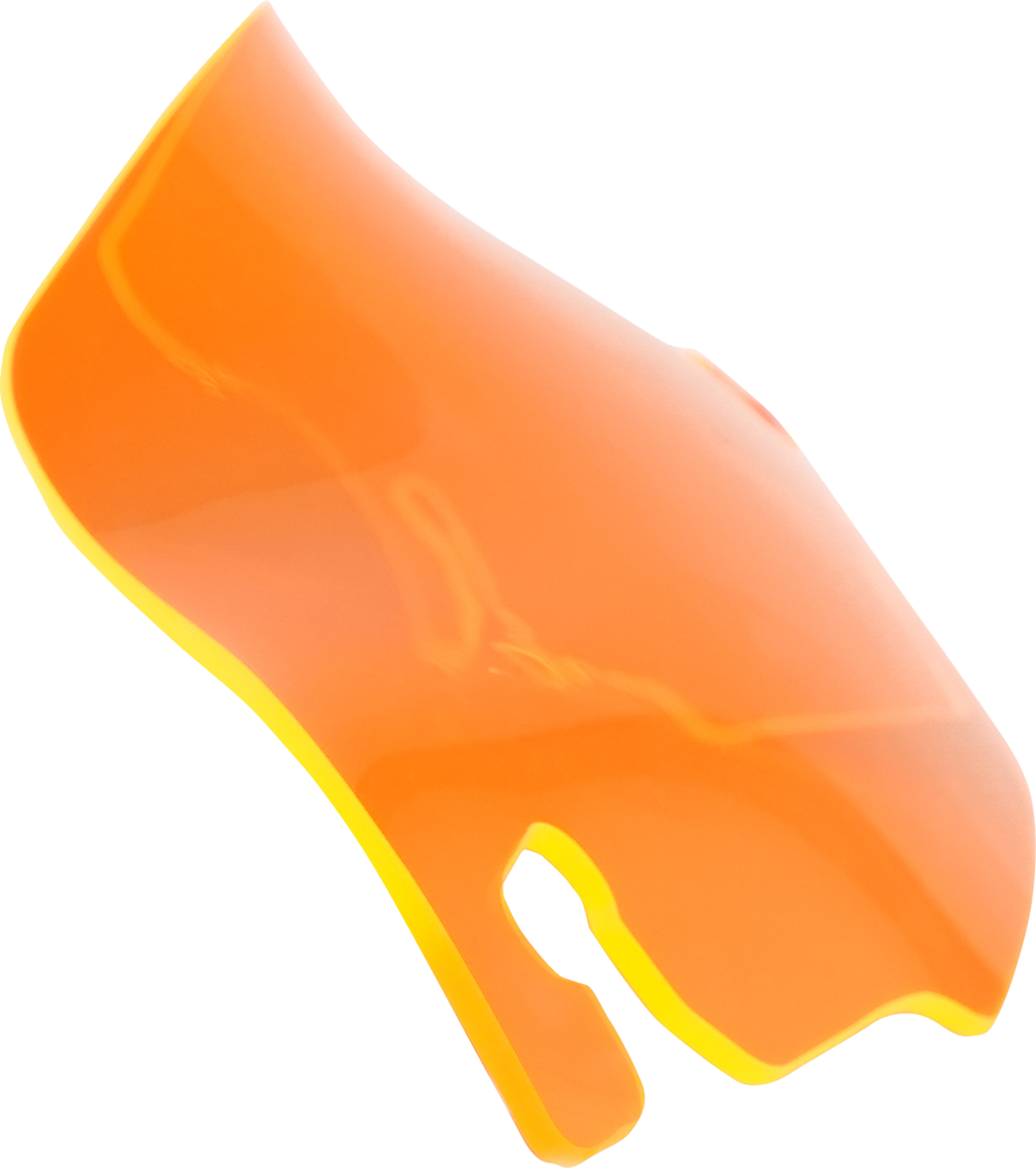Klock Werks 3.5" Orange Ice Flare Windshield fits 1996-13 Harley Touring Batwing