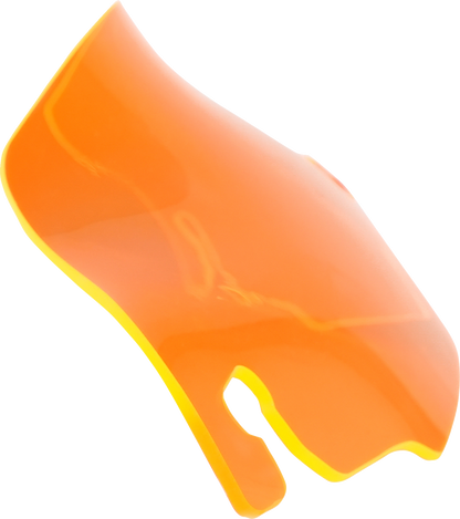 Klock Werks 3.5" Orange Ice Flare Windshield fits 1996-13 Harley Touring Batwing
