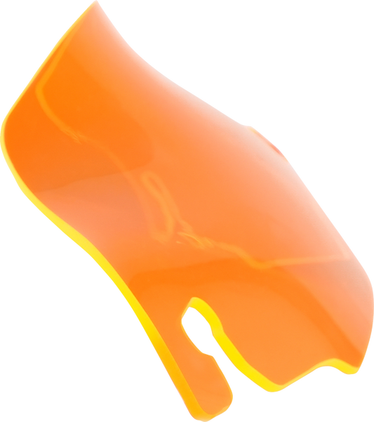 Klock Werks 3.5" Orange Ice Flare Windshield fits 1996-13 Harley Touring Batwing