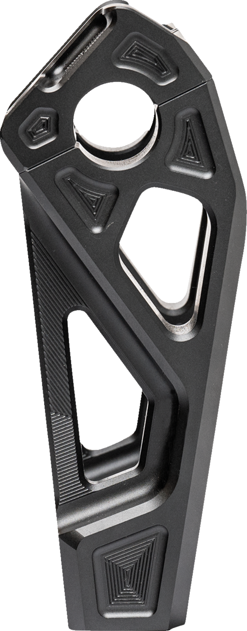 Kodlin Fastback Black 6" Straight Motorcycle Handlebar Risers for Harley K55129