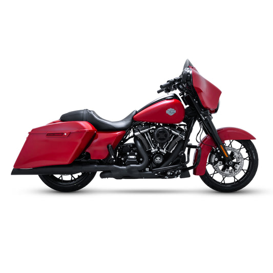 Vance & Hines Black Power Duals Header System 2017-2024 Harley Touring Models