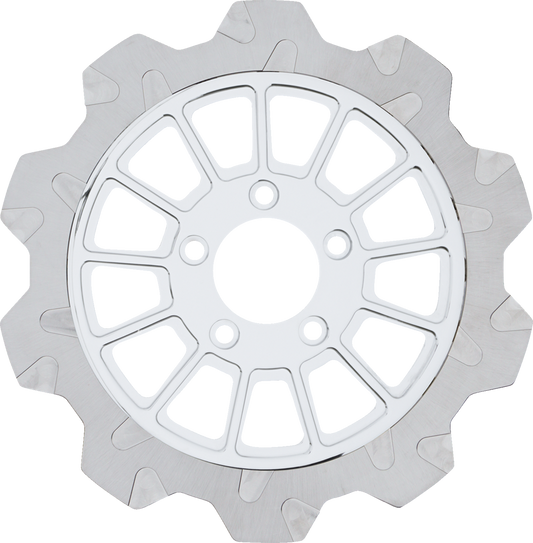 Lyndall Racing Crown Cut 13 Spoke Rear Brake Rotor for 2000-2023 Harley Davidson