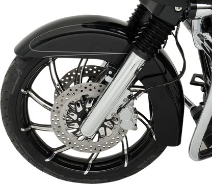 Performance Machine  Supra ABS 21" Dual Disc Front Wheel 14-20 Harley Touring
