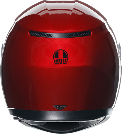 AGV K3 Mono Competizione Red Unisex Adult Motorcycle Street Full Face Helmet