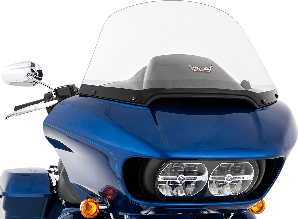 Slipstreamer 130 Series 16" Clear Motorcycle Windshield 15-22 Harley Road Glide