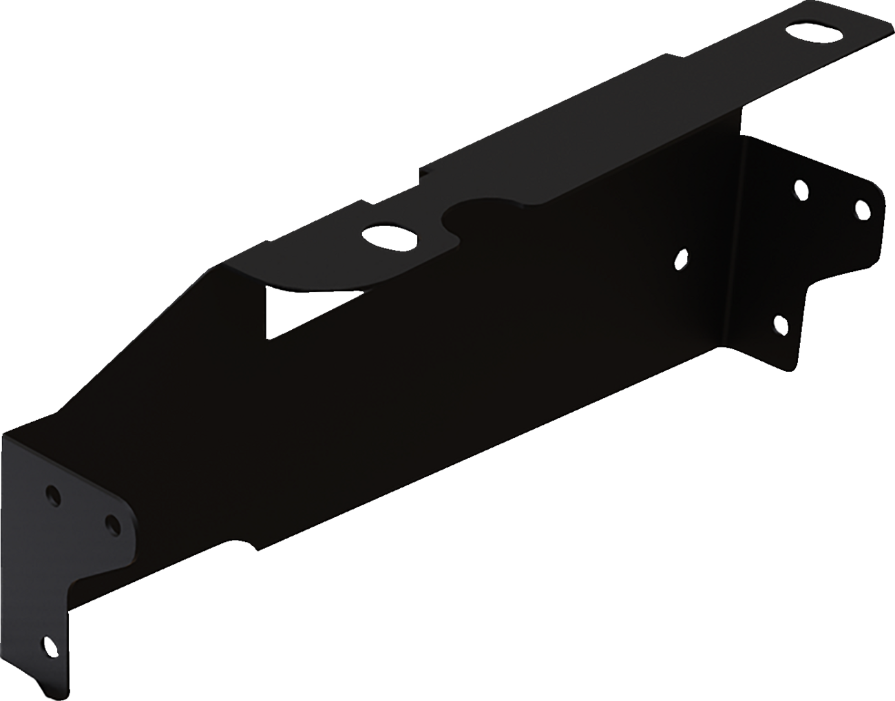 Hogtunes 3rd Amp Side Mount Install Plate Kit for 2015-2024 Harley Road Glide