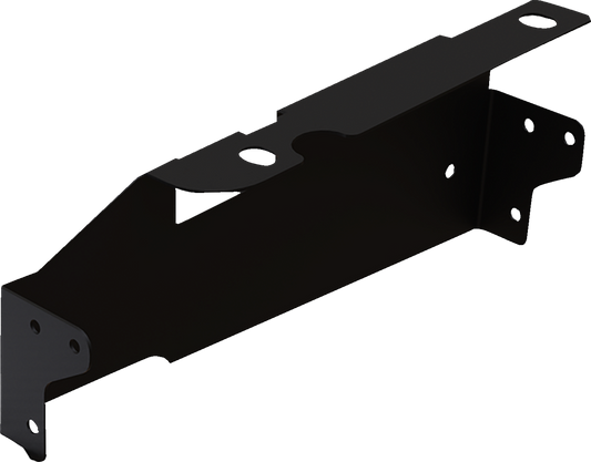 Hogtunes 3rd Amp Side Mount Install Plate Kit for 2015-2024 Harley Road Glide