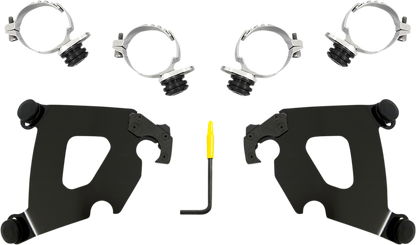Memphis Shades Road Warrior Fairing Mounting Kit 2016-2021 Harley Sportster XLX