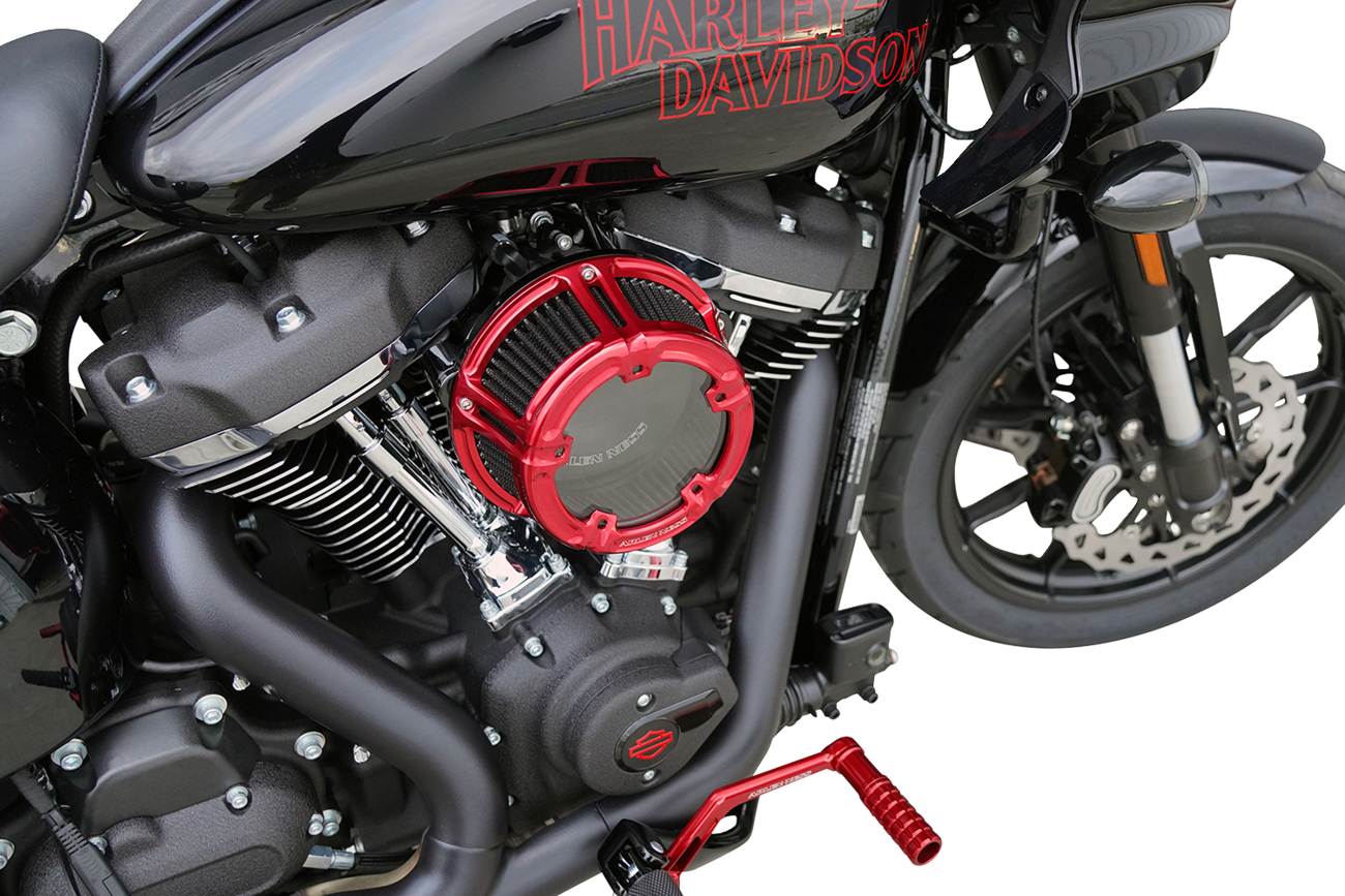 Arlen Ness Red Method Clear Series Air Cleaner Filter for 2023-2025 Harley M8