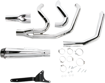 Bassani Road Rage 2-1 Chrome Motorcycle Exhaust 1987-00 Harley Davidson FXR FXRS