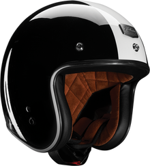 Thor Hallman Mccoy Open Face Black White Motorcycle Riding Street Helmet