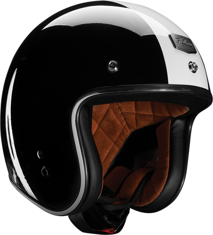 Thor Hallman Mccoy Open Face Black White Motorcycle Riding Street Helmet