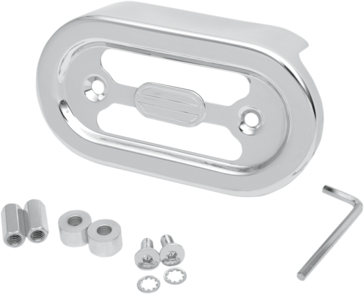 Drag Specialties Chrome Regulator Cover 89-99 Harley DYNA Softail Touring FXDWG