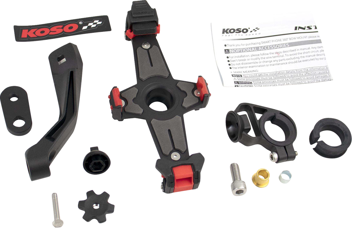 Koso X1 Evolution Universal Phone 7/8 - 1-1/4" Handlebar Mount Street Offroad