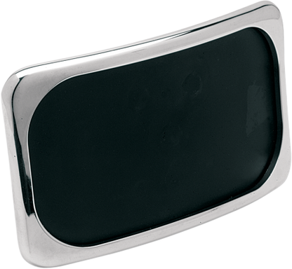 Drag Specialties Chrome 3 Hole Small Radius License Plate Frame for Harley