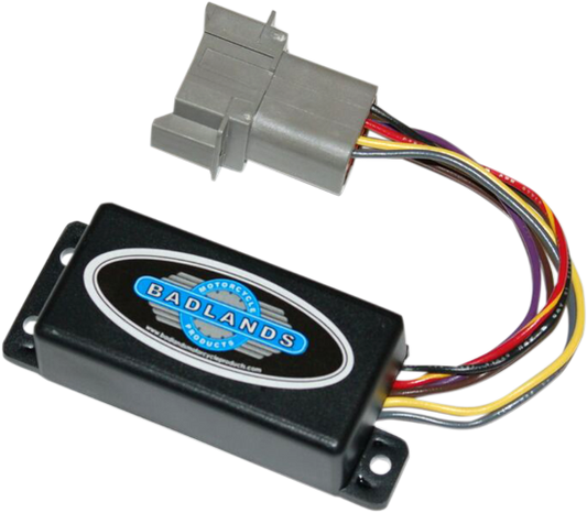 Badlands 12V 8 Pin Motorcycle Turn Signal Canceler for 94-03 Harley Dyna Touring