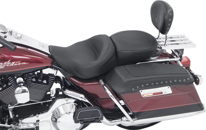 Mustang Vintage Wide 2-Up Motorcycle Seat 1997-2007 Harley Road King Street Glide