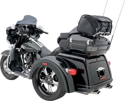 Saddlemen Deluxe Rear Universal Motorcycle Tour Pak Rack Luggage Bag Harley