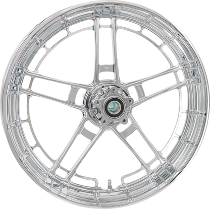 Arlen Ness Flatline Chrome 19"x3.25" Front Motorcycle Wheel for Harley Davidson