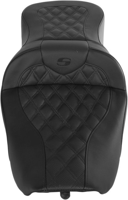 Saddlemen RoadSofa Lattice Gel Seat 1997-2007 Harley Touring Road King FLHR FLHX