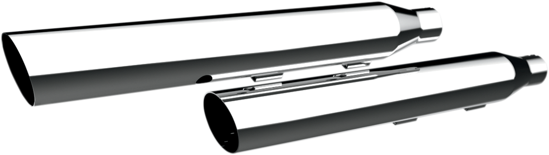 Khrome Werks HP-Plus Chrome Slip on Mufflers for 2007-2017 Harley Softail FXSB