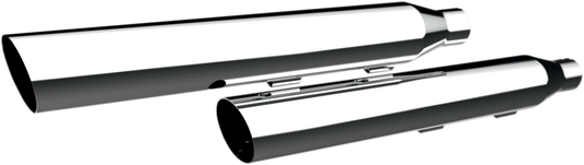 Khrome Werks HP-Plus Chrome Slip on Mufflers for 2007-2017 Harley Softail FXSB