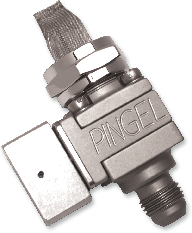 Pingel Guzzler 22mm Down Outlet Motorcycle Gas Fuel Tank Petcock Harley Davidson