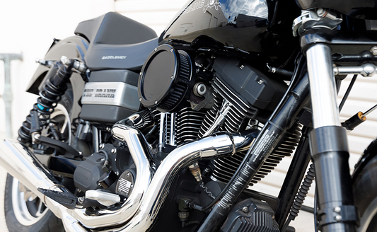 Feuling BA Slim Solid Black Air Filter Kit for 1999-2017 Harley Touring Softail