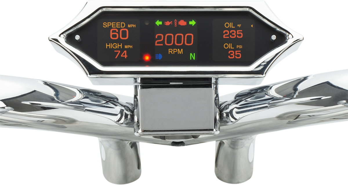 Dakota Digital MLX-9000 Motorcycle Speedo 2011-2021 Harley Softail Touring