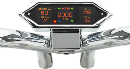 Dakota Digital MLX-9000 Motorcycle Speedo 2011-2021 Harley Softail Touring