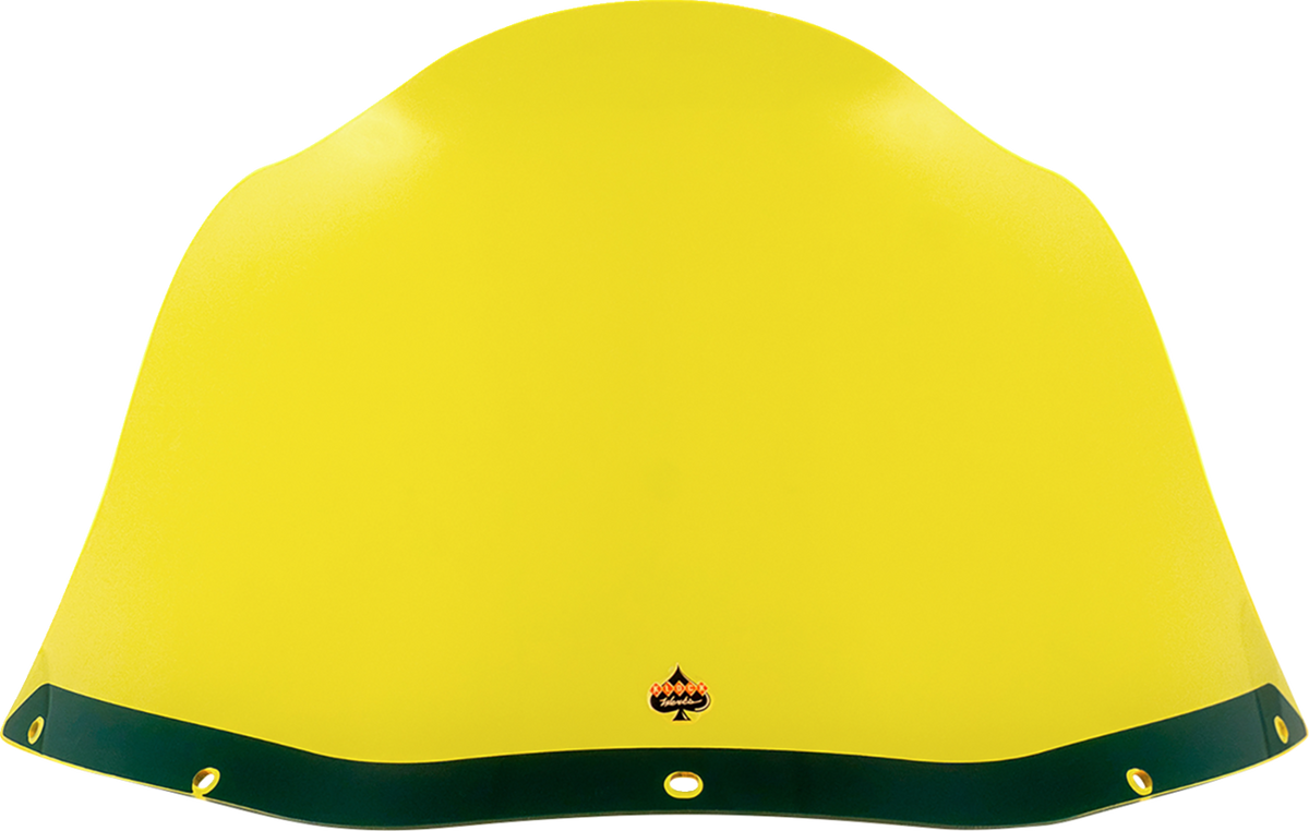 Klock Werks Flare 12.5" Yellow Ice Windshield fits Saddlemen S-RT Mini Fairing