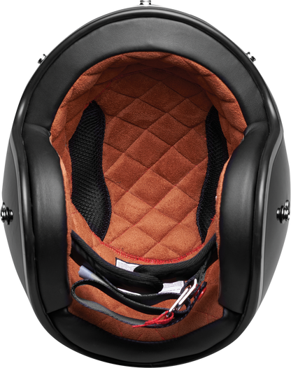 Thor Hallman Mccoy Open Face Black White Motorcycle Riding Street Helmet