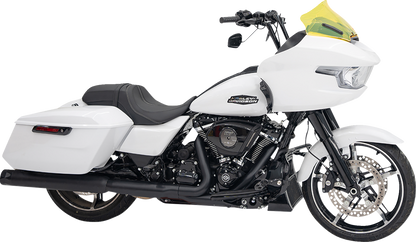Klock Werks Kolor Flare 10" Yellow Ice Windshield for 2023-25 Harley Road Glide