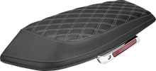 Saddlemen Carbon Silver Lattice Saddlebag Lid Covers for 2023-26 Harley Touring