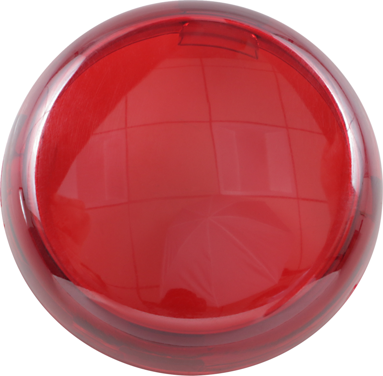 Drag Specialties Red Rear Turn Signal Lens for 2000-2025 Harley Davidson Bullet