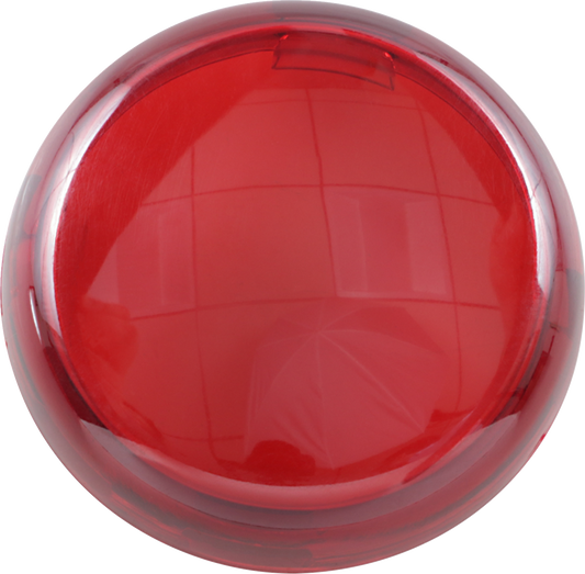 Drag Specialties Red Rear Turn Signal Lens for 2000-2025 Harley Davidson Bullet