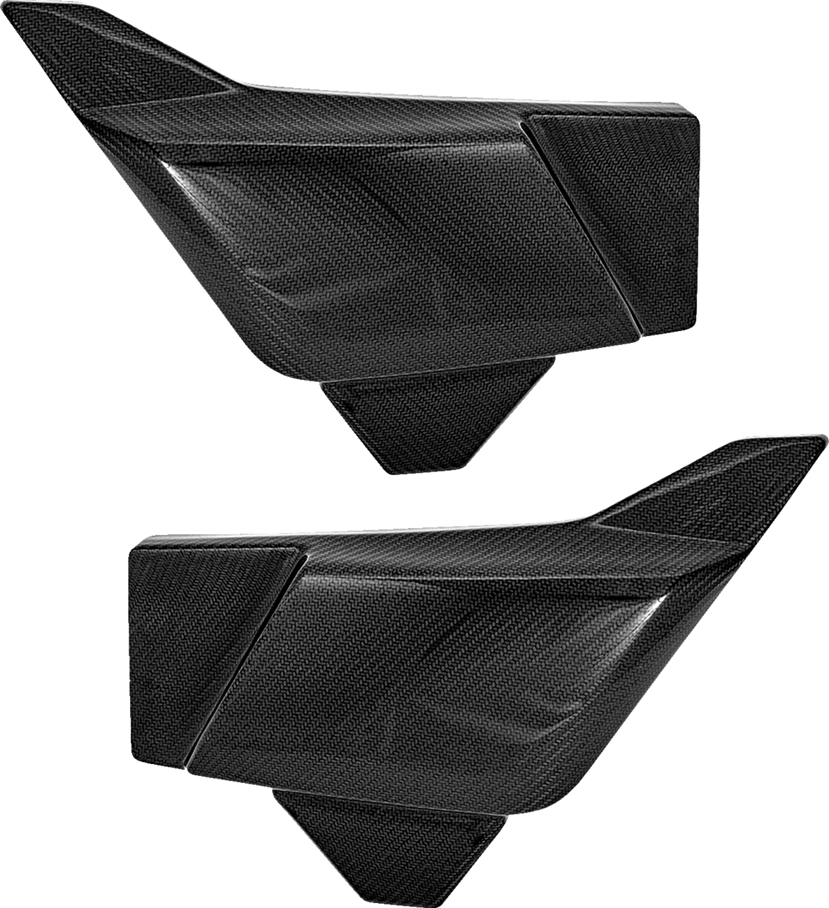 Saddlemen Carbon Fiber Gloss Side Covers fits 2023-2025 Harley Road Street Glide