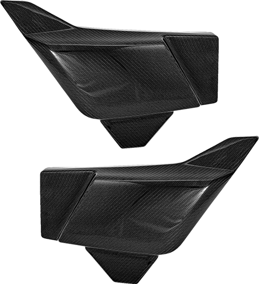 Saddlemen Carbon Fiber Gloss Side Covers fits 2023-2025 Harley Road Street Glide