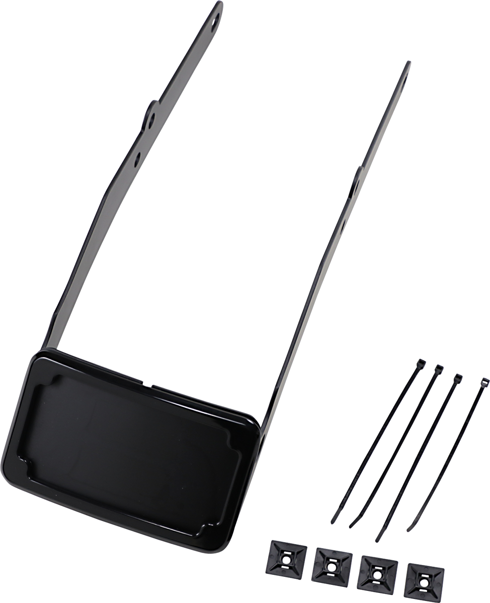 Cycle Visions Motorcycle License Plate Frame Kit 2012-2017 Harley Softail Models