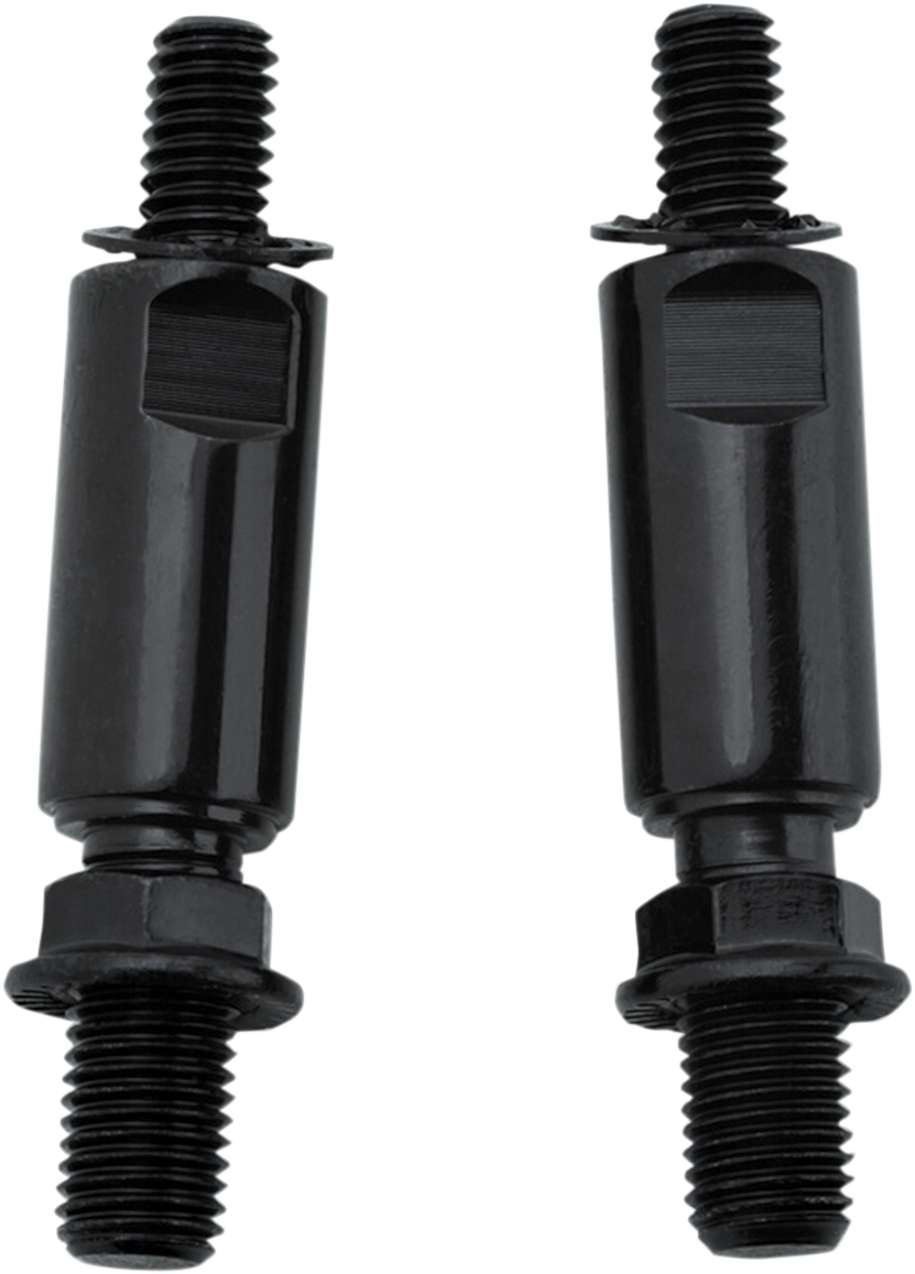 Kuryakyn 1892 Black 5/16"-18 Pair Handlebar Mirror Extensions 14-18 Indian Scout