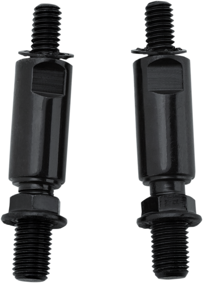 Kuryakyn 1892 Black 5/16"-18 Pair Handlebar Mirror Extensions 14-18 Indian Scout