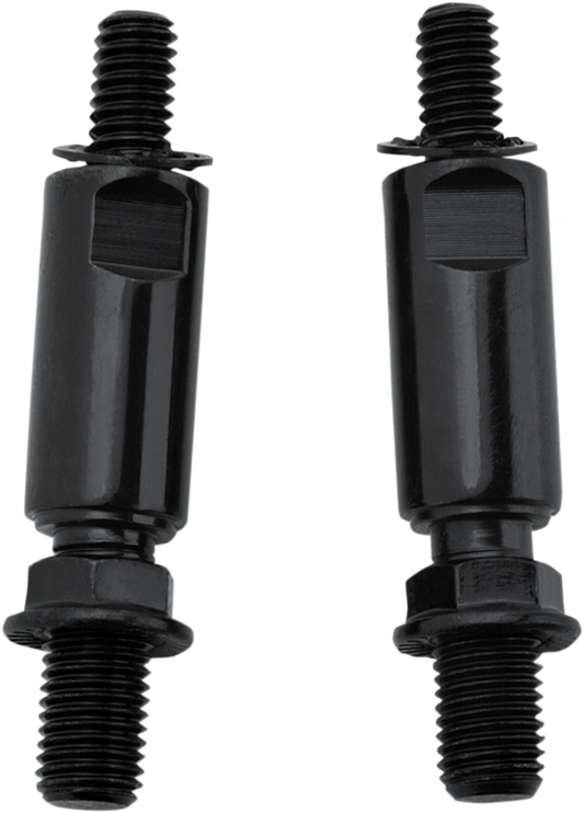 Kuryakyn 1892 Black 5/16"-18 Pair Handlebar Mirror Extensions 14-18 Indian Scout