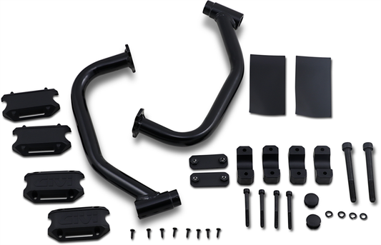 GIVI Matte Black Steel 1" Front Engine Guard 2018-2021 Honda Rebel CMX500