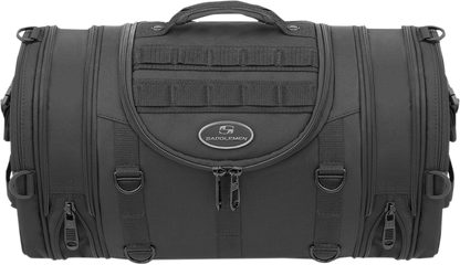 Saddlemen Black Textile Mesh R1300LXE Tactical Motorcycle Rack Bag for Harley