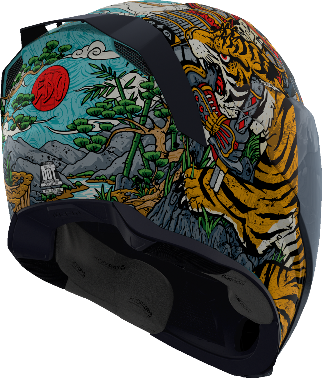 Icon Airflite Edo MIPS Unisex Adult Full Face Race Street Motorcycle Helmet
