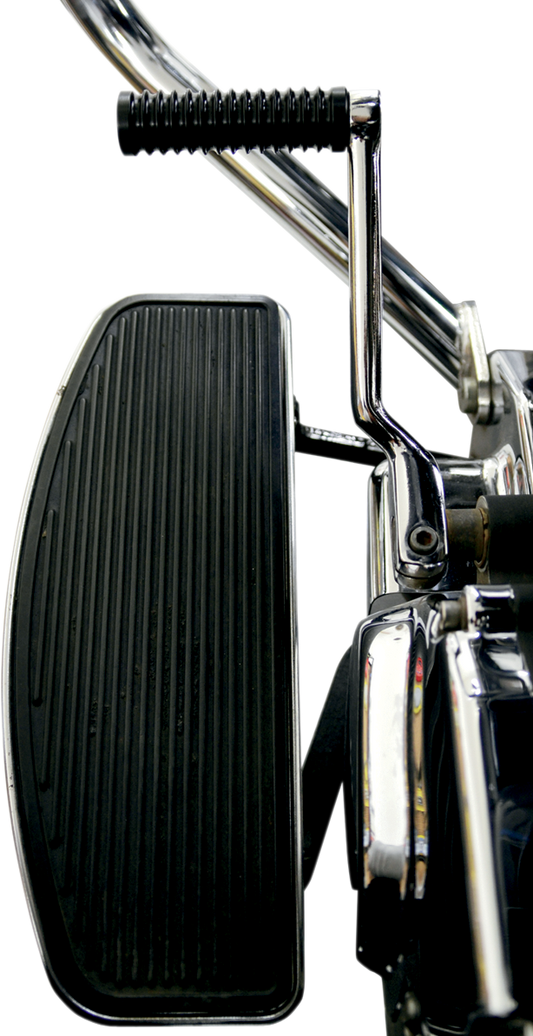 La Choppers 3 1/2" Delrin Black Extended Shift Peg fits Harley Davidson