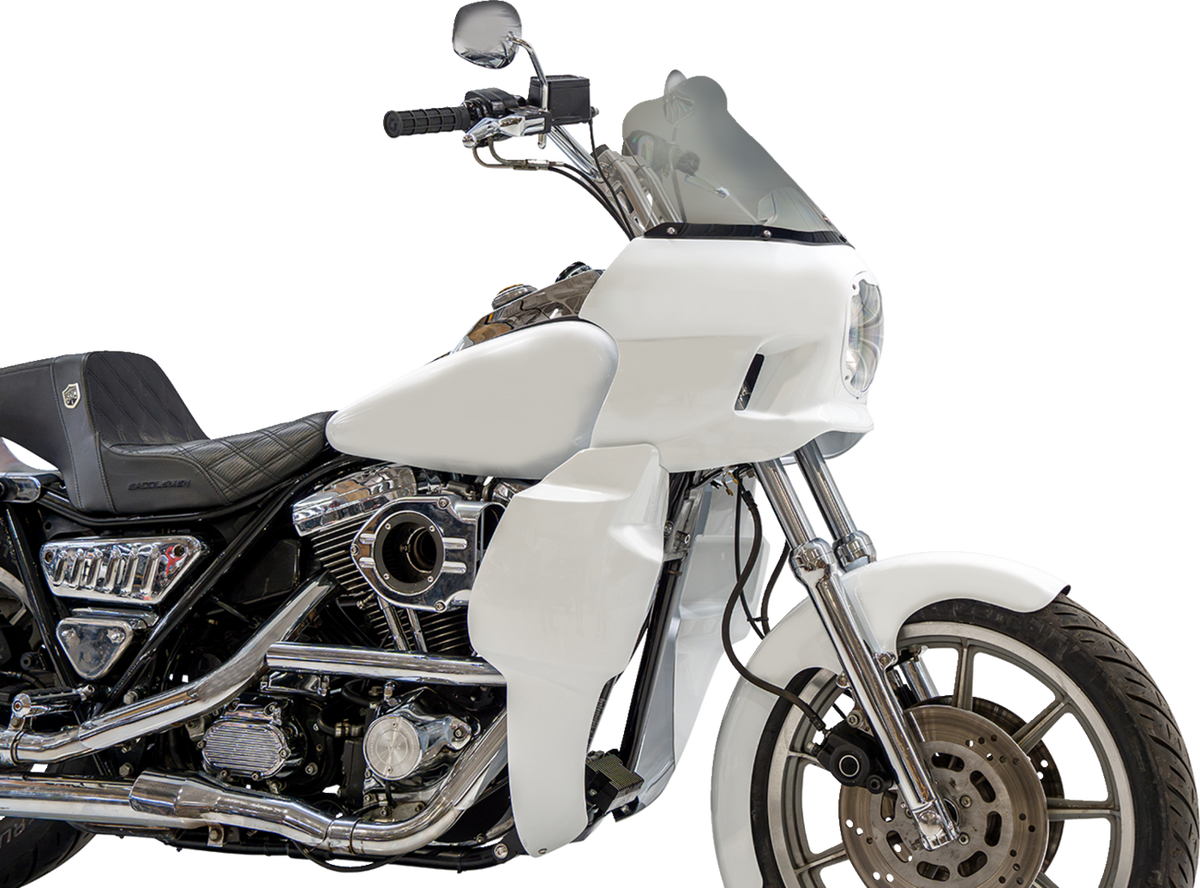 Klock Werks Flare 12.5" Tint Windshield fits Saddlemen S-RT Mini Fairing